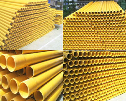 Ống nhựa trơn uPVC luồn cáp viễn thông, điện lực